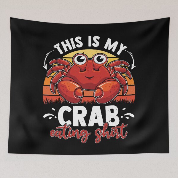Item preview, This Is My Crab Eating Red Crab Lover Funny Sea designed and sold by MakeGoodChoices.