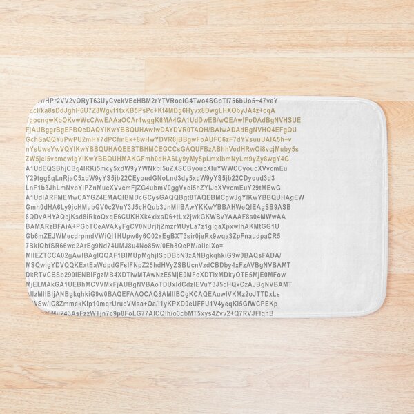 Item preview, Computer Code Digital Text Paragraph Design in Black and Gold 1 designed and sold by Wiggly Lines.