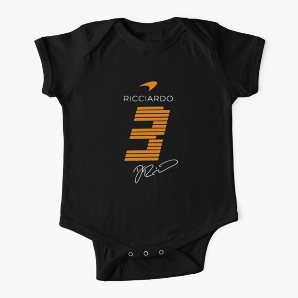 Daniel Ricciardo 3 - F1 2023 Short Sleeve Baby One-Piece