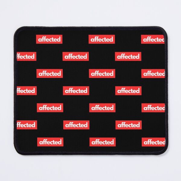 Item preview, Affected Minimalist Typography Design designed and sold by AngstDesign.