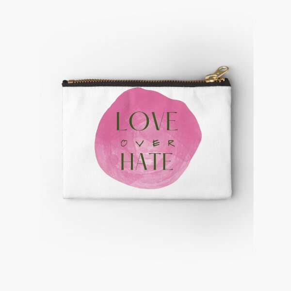 Item preview, Love over Hate (dusty magenta)  designed and sold by CheekyGrace.