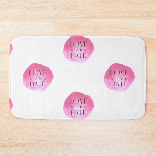 Item preview, Love over Hate (dusty magenta)  designed and sold by CheekyGrace.