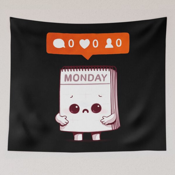 Item preview, Monday T-ShirtEverybody Hates Me designed and sold by MaxPetter.