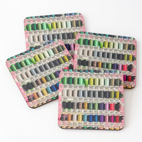 Item preview, Colorful thread Peach frame by Iritof designed and sold by iritof.