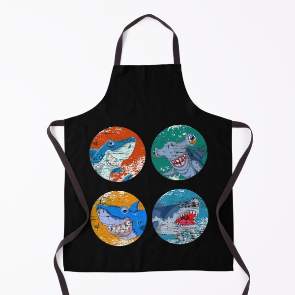 Item preview, Sharks T-ShirtRetro Sea Monster Ocean Funny Sharks designed and sold by MaxPetter.