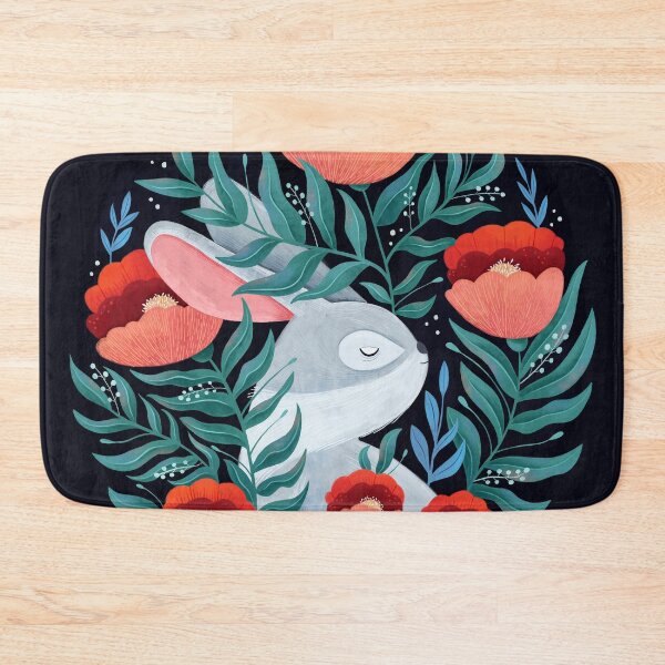 Item preview, Rabbit at nighttime designed and sold by AnnBelik.