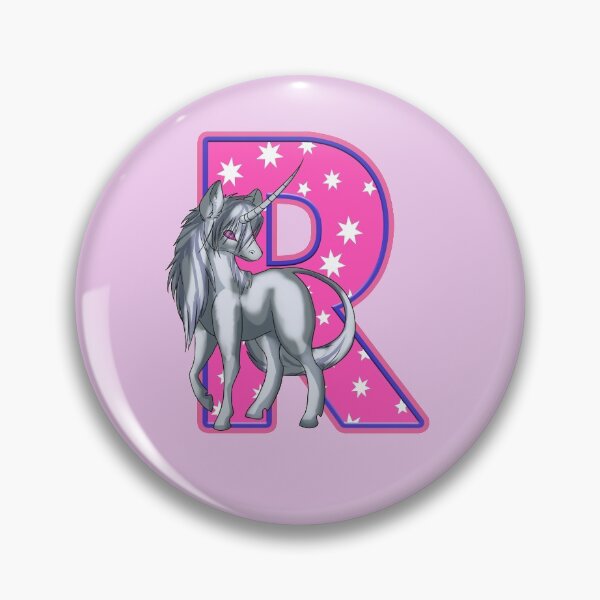 Item preview, Unicorn Letter R designed and sold by MoonsmileProd.