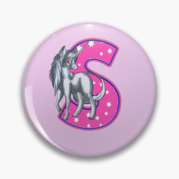 Item preview, Unicorn Letter S designed and sold by MoonsmileProd.