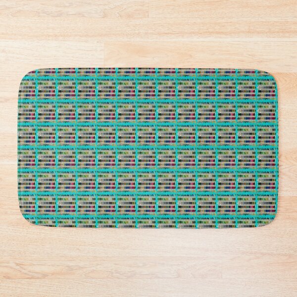 Item preview, Colorful thread Turquoise frame by Iritof designed and sold by iritof.