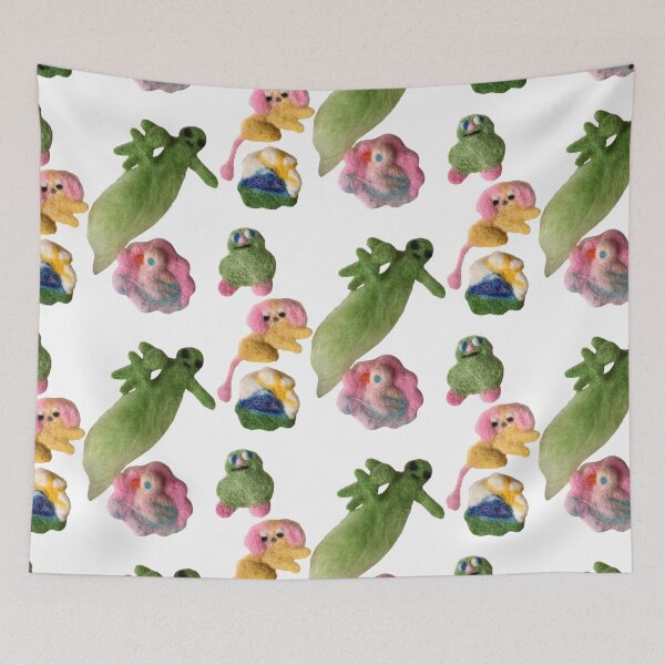 Item preview, super kawaii felt alien baby weird animals designed and sold by super_shimizu.