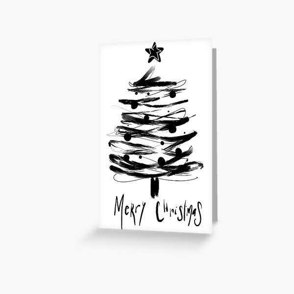 Item preview, Merry Chirstmas - Abstract Ink designed and sold by Namiko345.