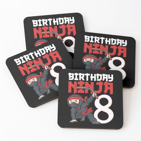 Item preview, 8th Birthday Ninja Im 8 Years Old Bday Party Best Boy designed and sold by JohannesLang.