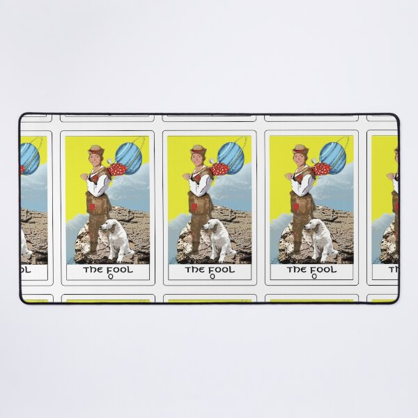 The Fool bywhacky Desk Mat