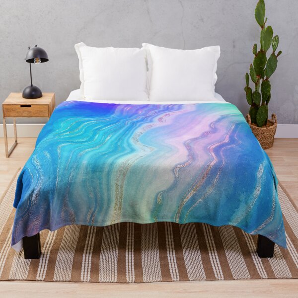 Item preview, Neon Agate Stone Marble designed and sold by patternprint1.