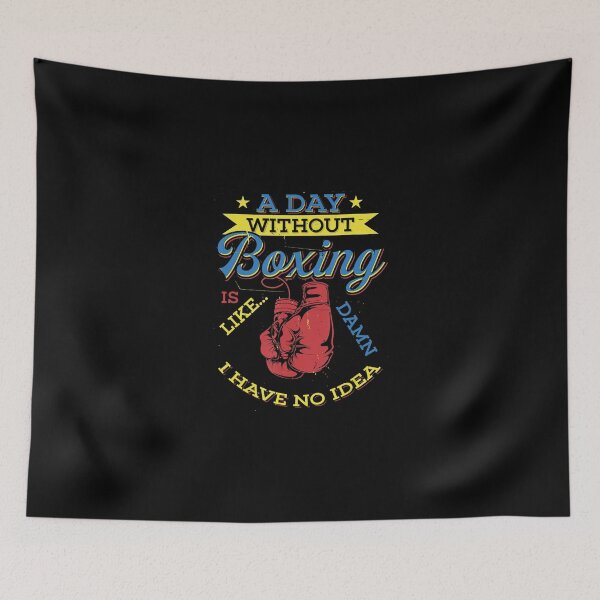 Item preview, A Day Without Boxing Funny Boxer Kickboxing designed and sold by JohannesLang.