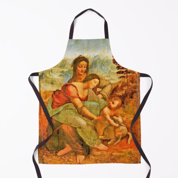 Item preview, The Virgin and Child with St Anne by Leonardo Da Vinci (digitally enhanced by WatermarkNZ Press) designed and sold by CristalleLisa.