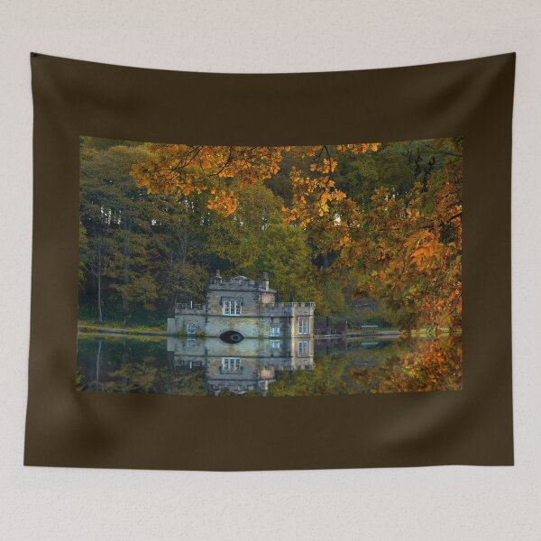 Item preview, Newmillerdam Boathouse In Autumn designed and sold by Alisonchambers2.