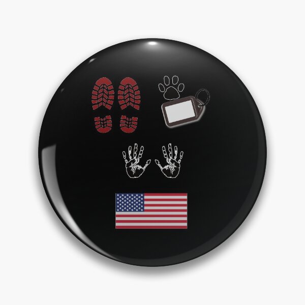 Item preview, Heroes Don't Wear Capes They Wear Dog Tags designed and sold by FridPix.