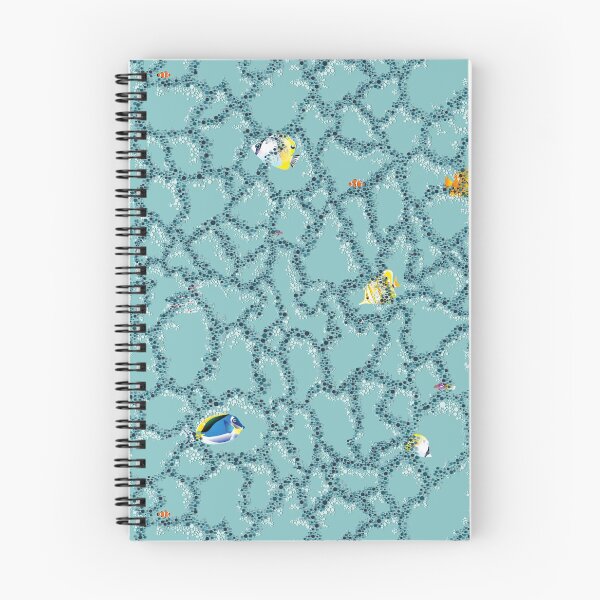 Item preview, Dotty Ocean Wave Pattern - with Fish designed and sold by Swags.