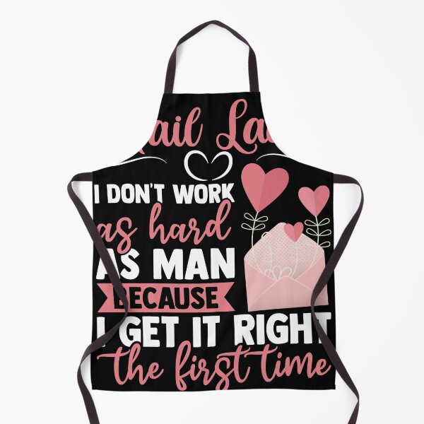 Item preview, Mail Lady Work Hard Funny Female Postal Worker designed and sold by MakeGoodChoices.