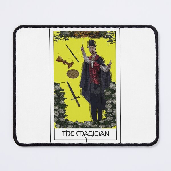 The Magician Tarot bywhacky Mouse Pad