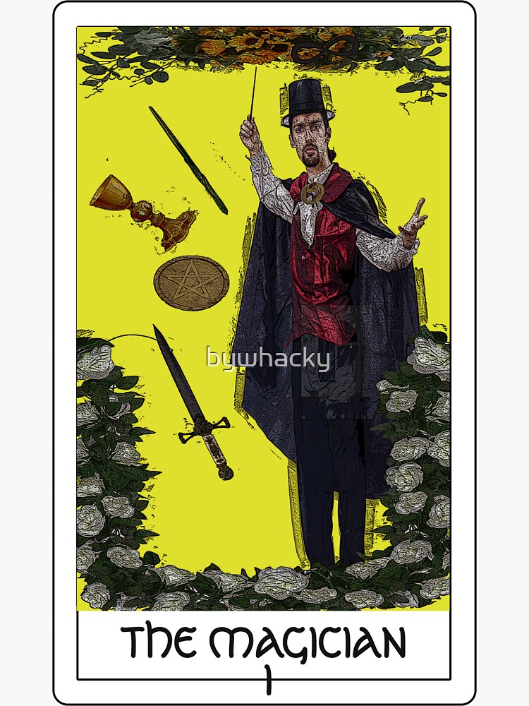 The Magician Tarot bywhacky by bywhacky