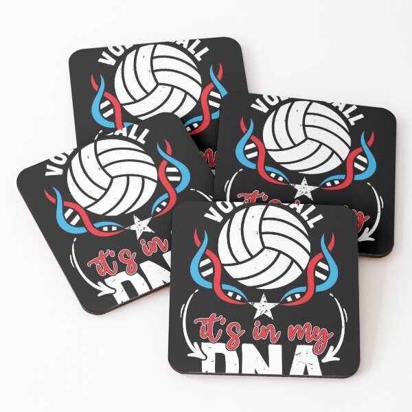 Item preview, Volleyball It’s In My DNA Funny Volleyball Player designed and sold by MakeGoodChoices.