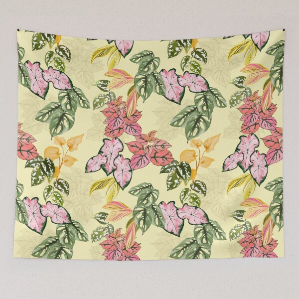 Item preview, Leafy Garden Y designed and sold by Vinita Upadhya.
