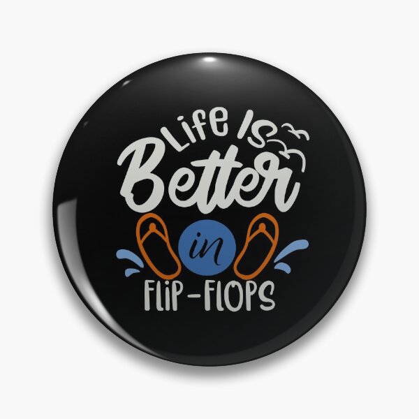 Item preview, Life Is Better in Flip Flop designed and sold by FOX1999-Design.