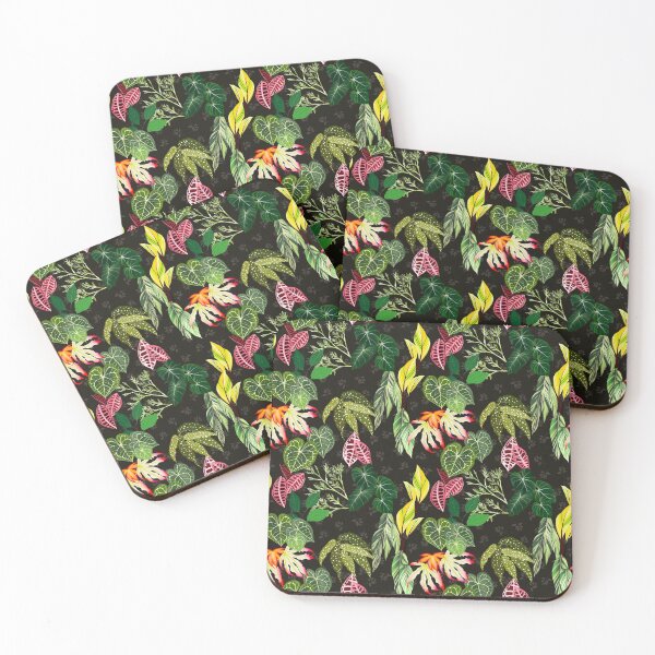 Item preview, Indoor Garden Blk designed and sold by Vinita Upadhya.
