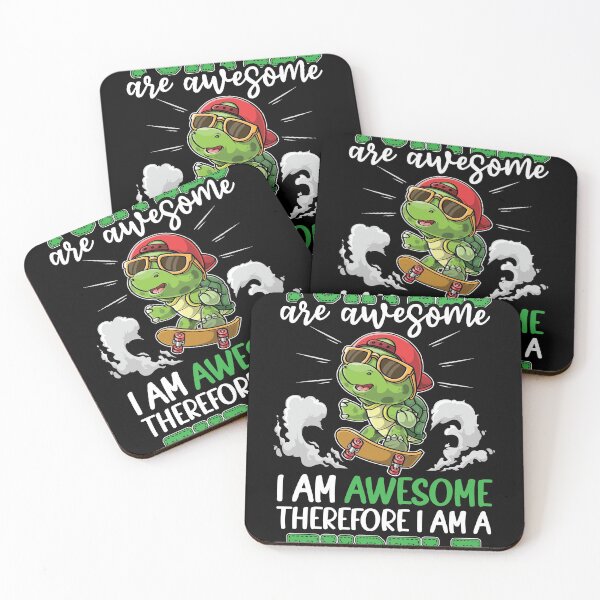 Item preview, Turtles Are Awesome I'm A Turtle Therefore I'm designed and sold by MakeGoodChoices.