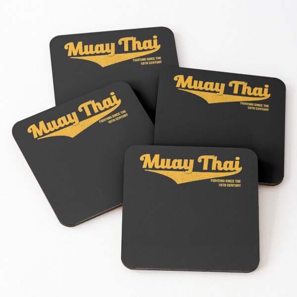 Item preview, Distressed Muay Thai Kickboxing MMA BJJ Thailand designed and sold by JohannesLang.