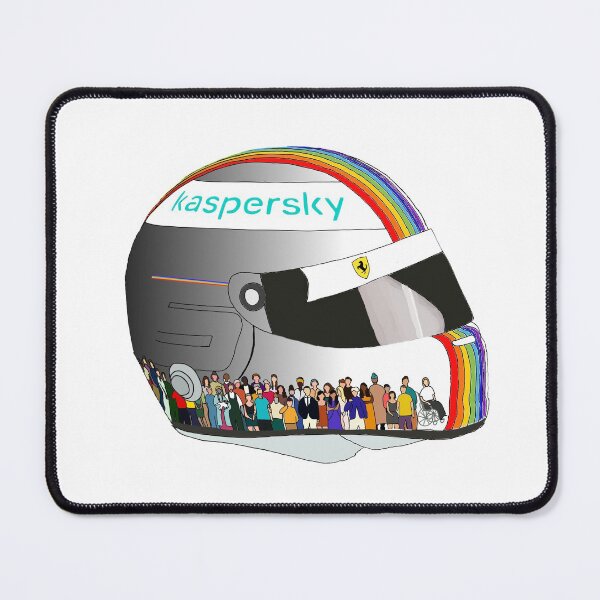 Item preview, Sebastian Vettel Helmet Turkey 2020 - No border, just horizon, only freedom designed and sold by gaiaval.