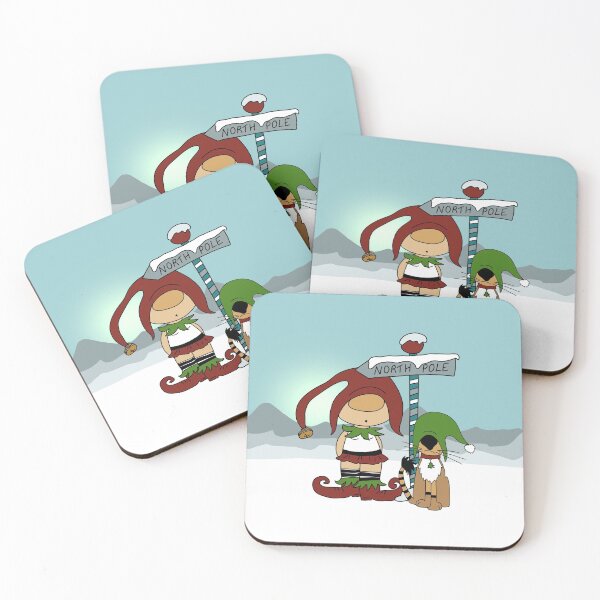 Item preview, Cute Christmas Gnome Elf with cat. designed and sold by LaBellCreative.