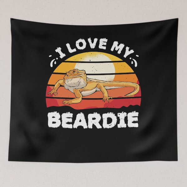 Item preview, I Love My Beardie Funny Bearded Dragon Fanatic designed and sold by MakeGoodChoices.