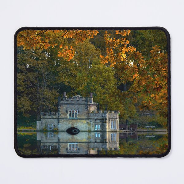 Item preview, Newmillerdam Boathouse In Autumn designed and sold by Alisonchambers2.