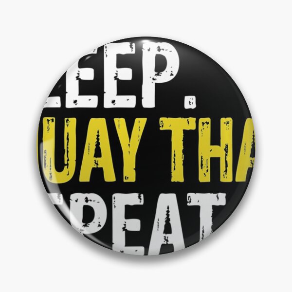 Item preview, Eat Sleep Muay Thai Repeat designed and sold by JohannesLang.