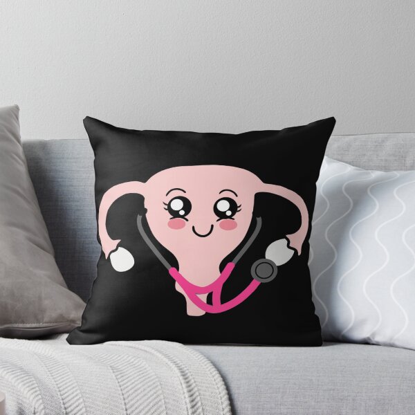 Item preview, Gynecologist uterus with stethoscope designed and sold by Mermaidssparkle.