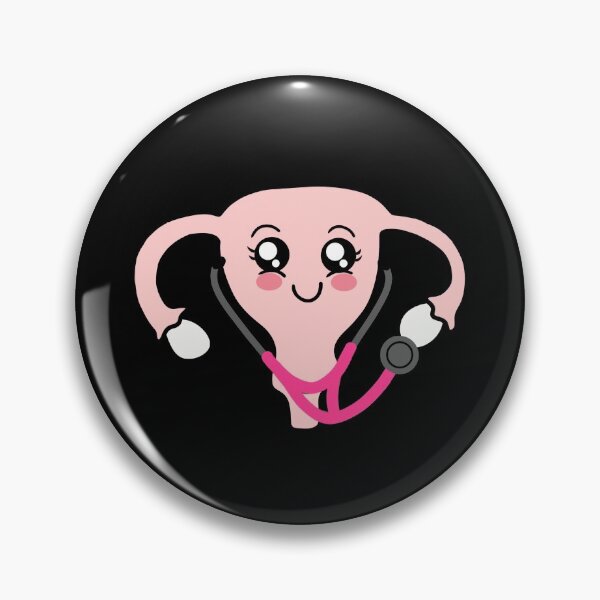 Item preview, Gynecologist uterus with stethoscope designed and sold by Mermaidssparkle.