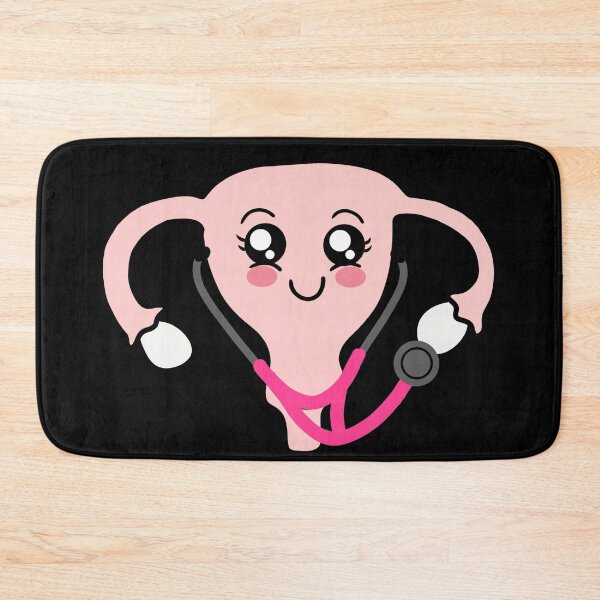 Item preview, Gynecologist uterus with stethoscope designed and sold by Mermaidssparkle.