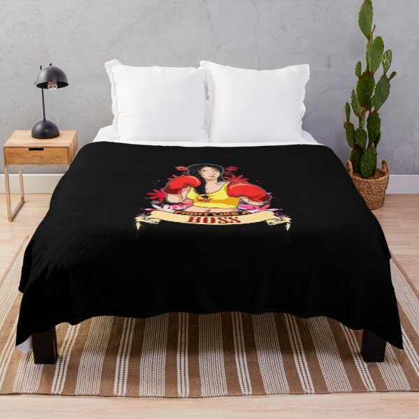 Item preview, Empowered Indian Woman Boxing Magic Kickboxing Girl Fitness designed and sold by JohannesLang.