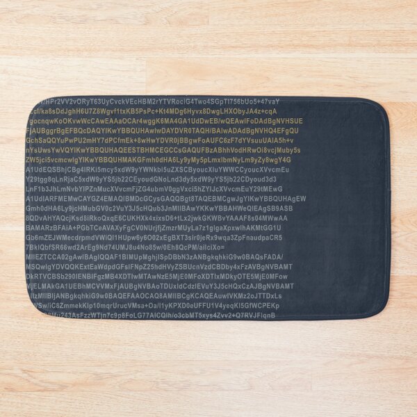 Item preview, Computer Code Digital Text Paragraph Design in Black and Gold 2 designed and sold by Wiggly Lines.
