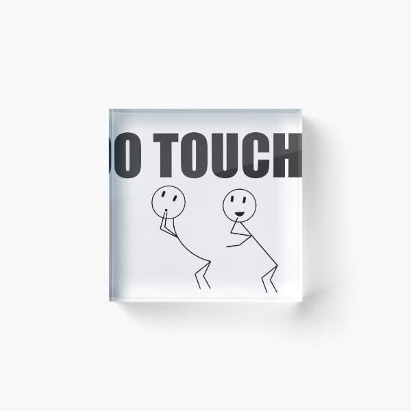 Item preview, No Touchy  designed and sold by AlexIvyArt.