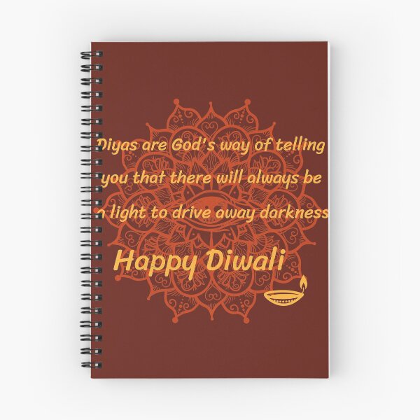 Item preview, Happy Diwali Wishes. Indian Festival of Light Quote designed and sold by Rebel-Design.
