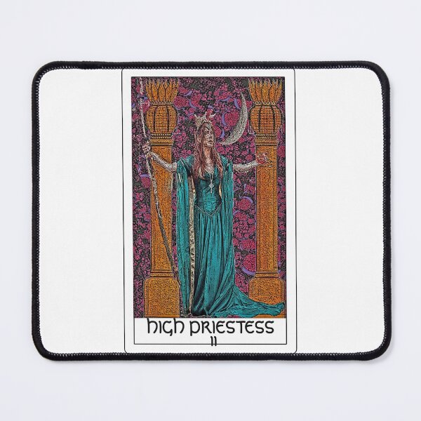The High Priestess Tarot bywhacky Mouse Pad