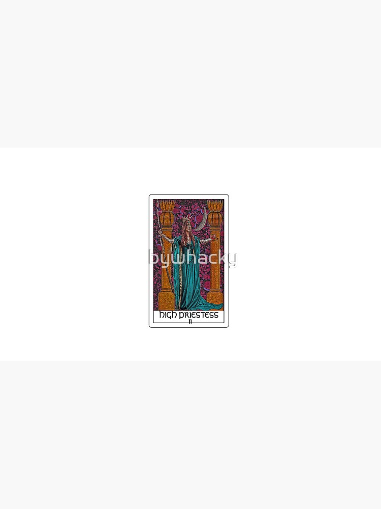 The High Priestess Tarot bywhacky by bywhacky