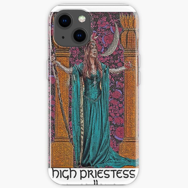 The High Priestess Tarot bywhacky iPhone Soft Case
