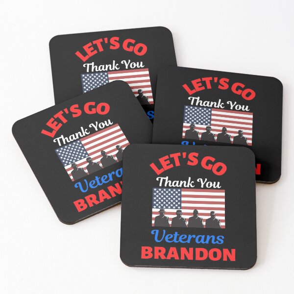 Item preview, Vintage Lets Go Brandon Veterans Day  designed and sold by WoodburyLake.