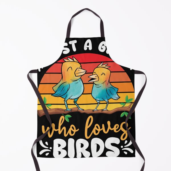 Item preview, Just A Girl Who Loves Birds Funny Female Bird designed and sold by MakeGoodChoices.