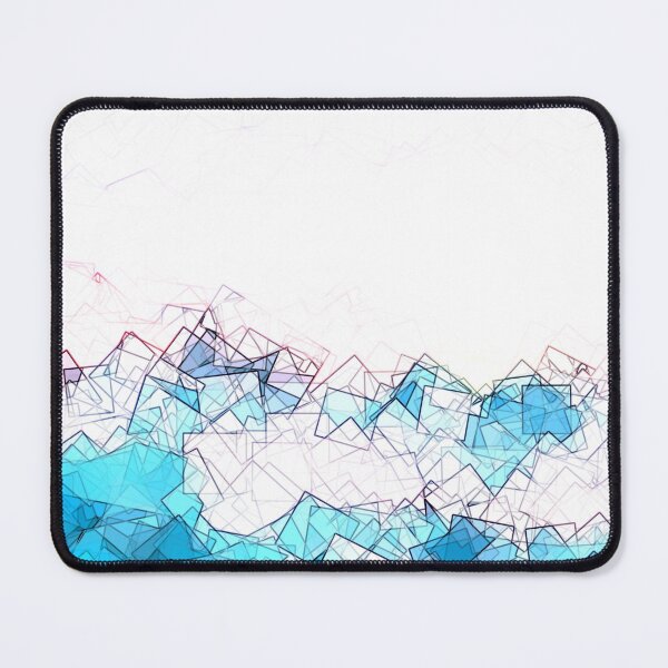 Item preview, square fantasy blue beach designed and sold by Filigranas Digitales.